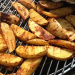 BBQ fries potato wedges