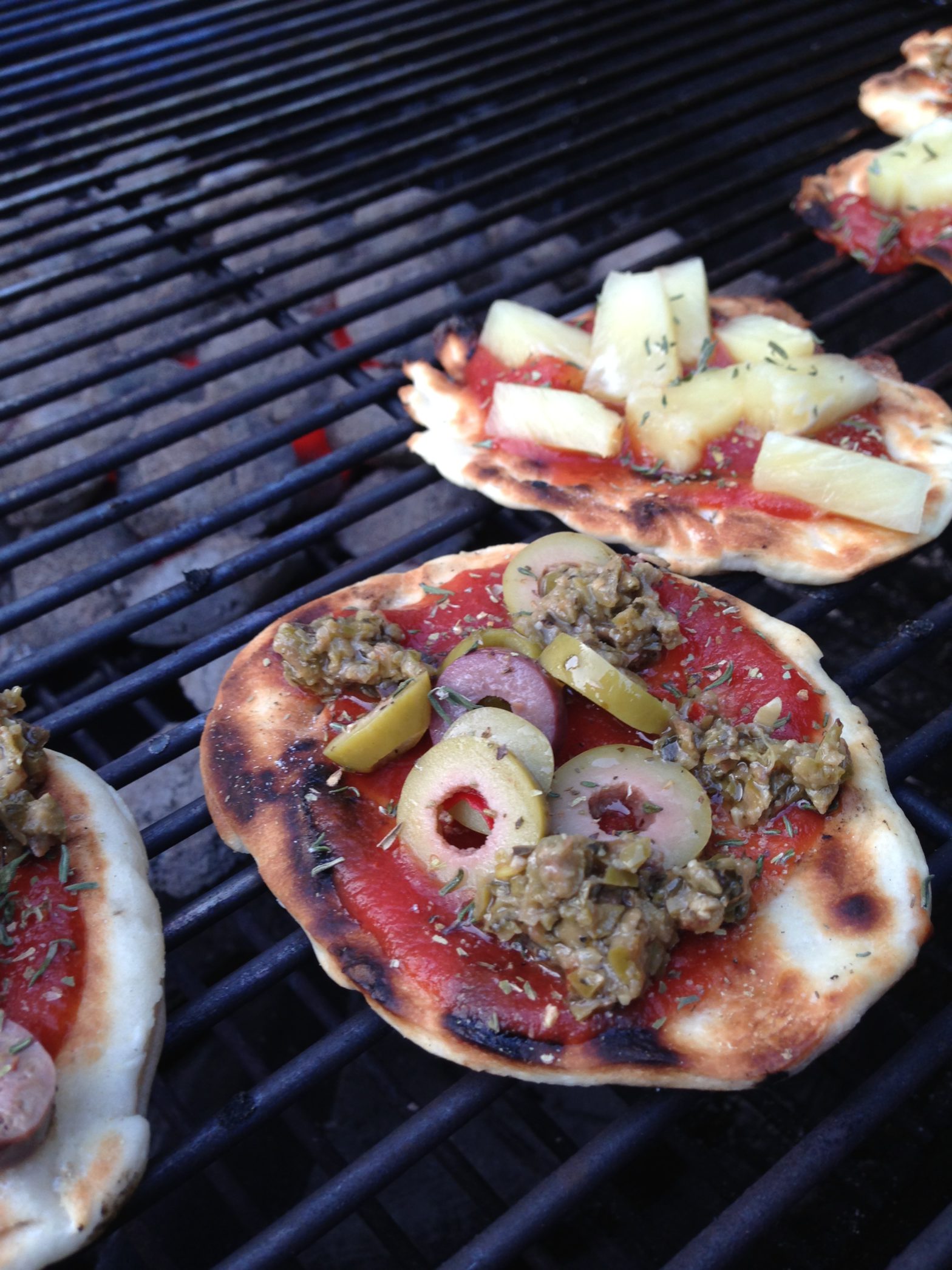 Mini-Pizza op de BBQ
