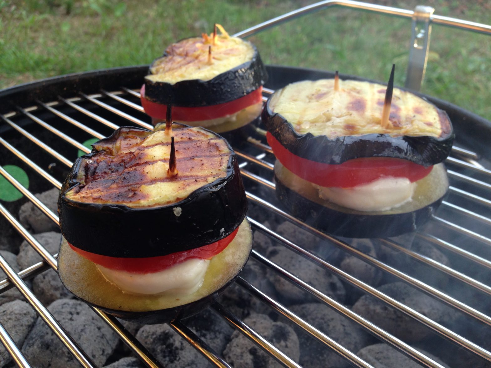 Italiaanse Aubergine-hamburgers