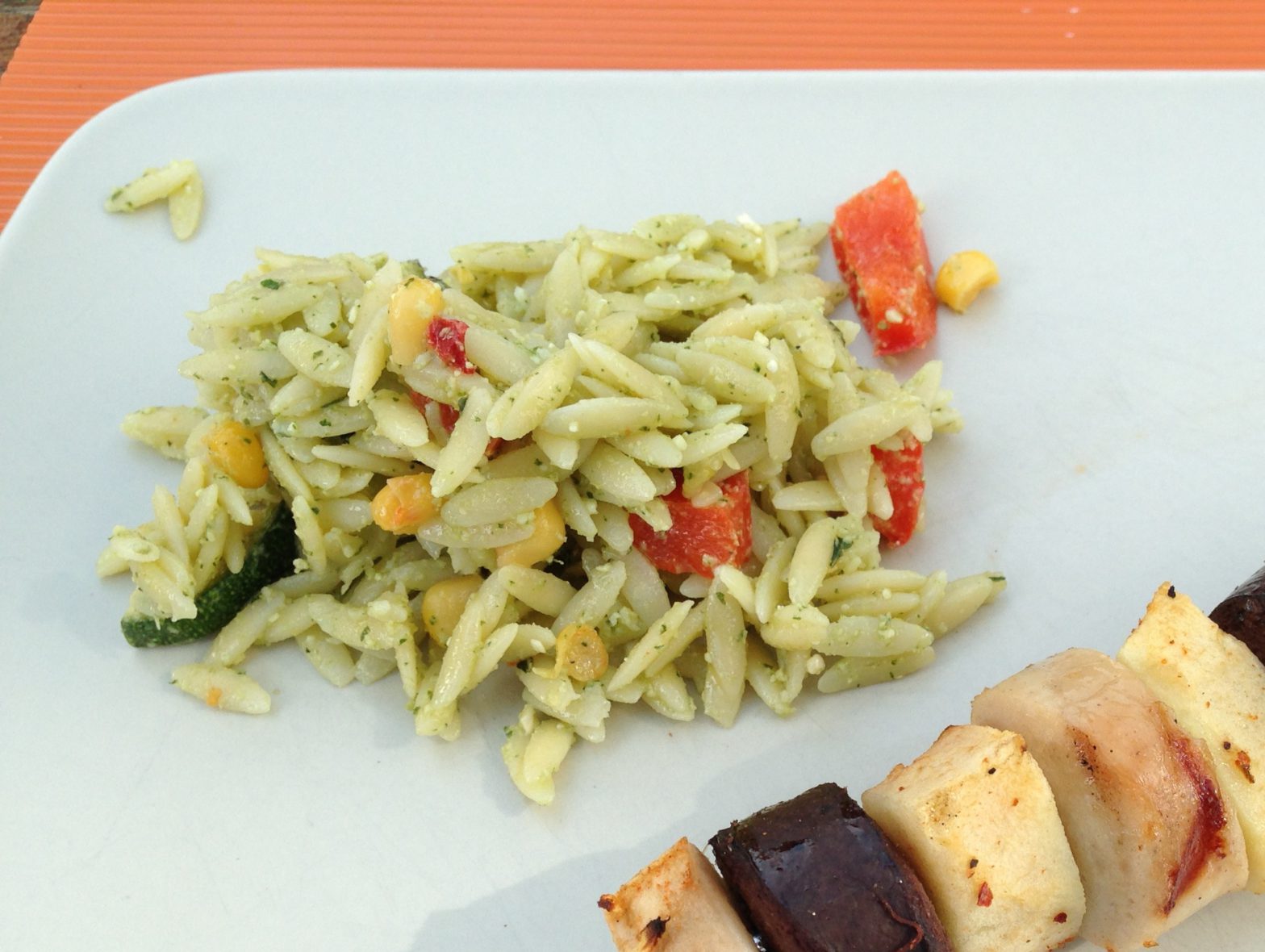 Griekse Pasta Pesto Salade