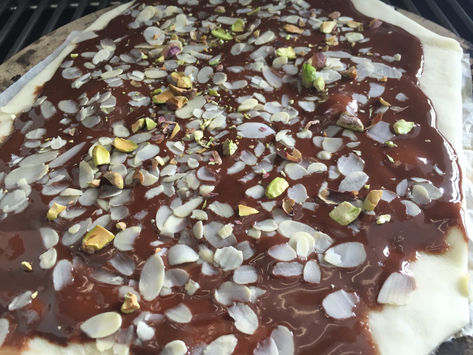Nutella Pizza op de BBQ