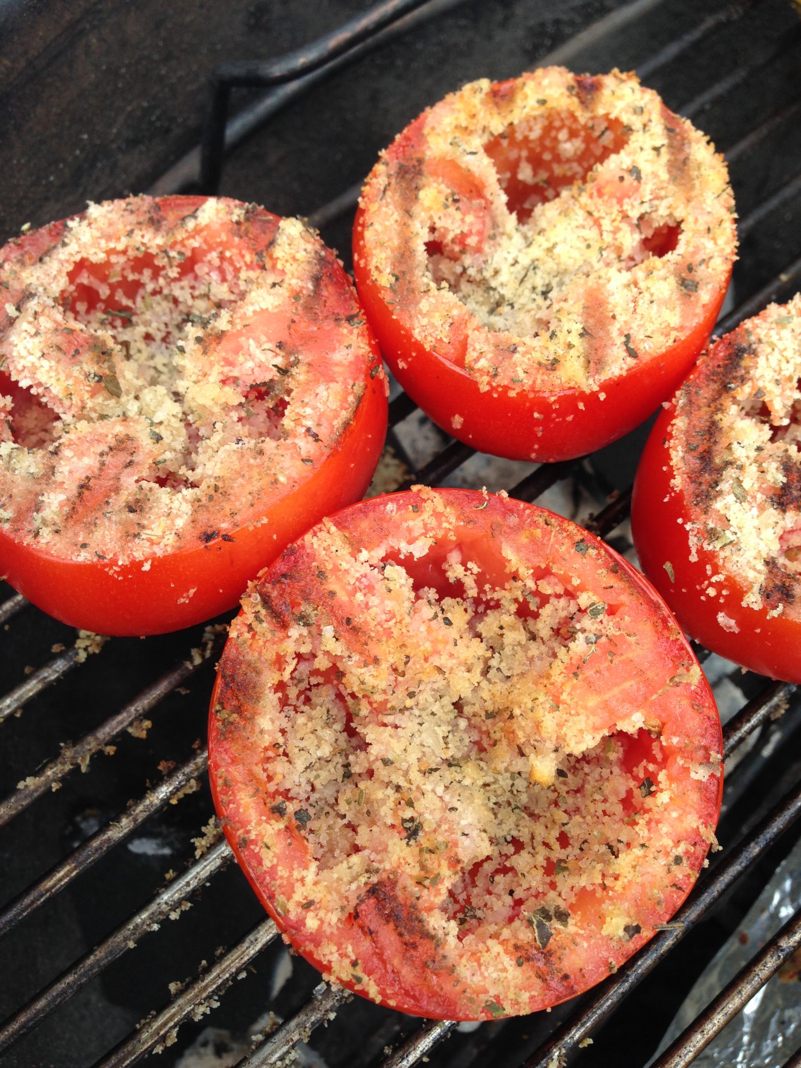 Gegrilde Tomaten op de BBQ