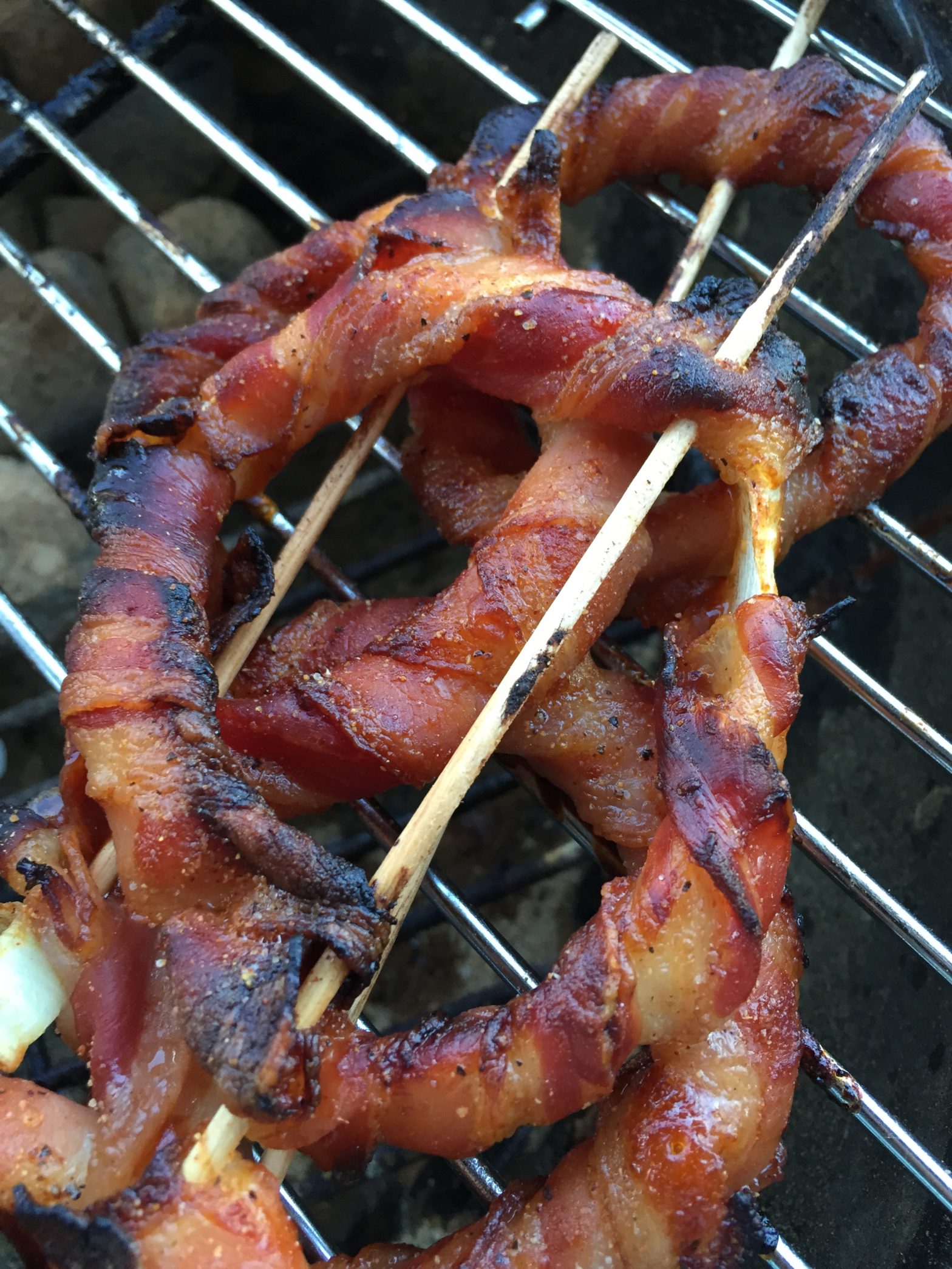 Bacon Wrapped Onion Rings
