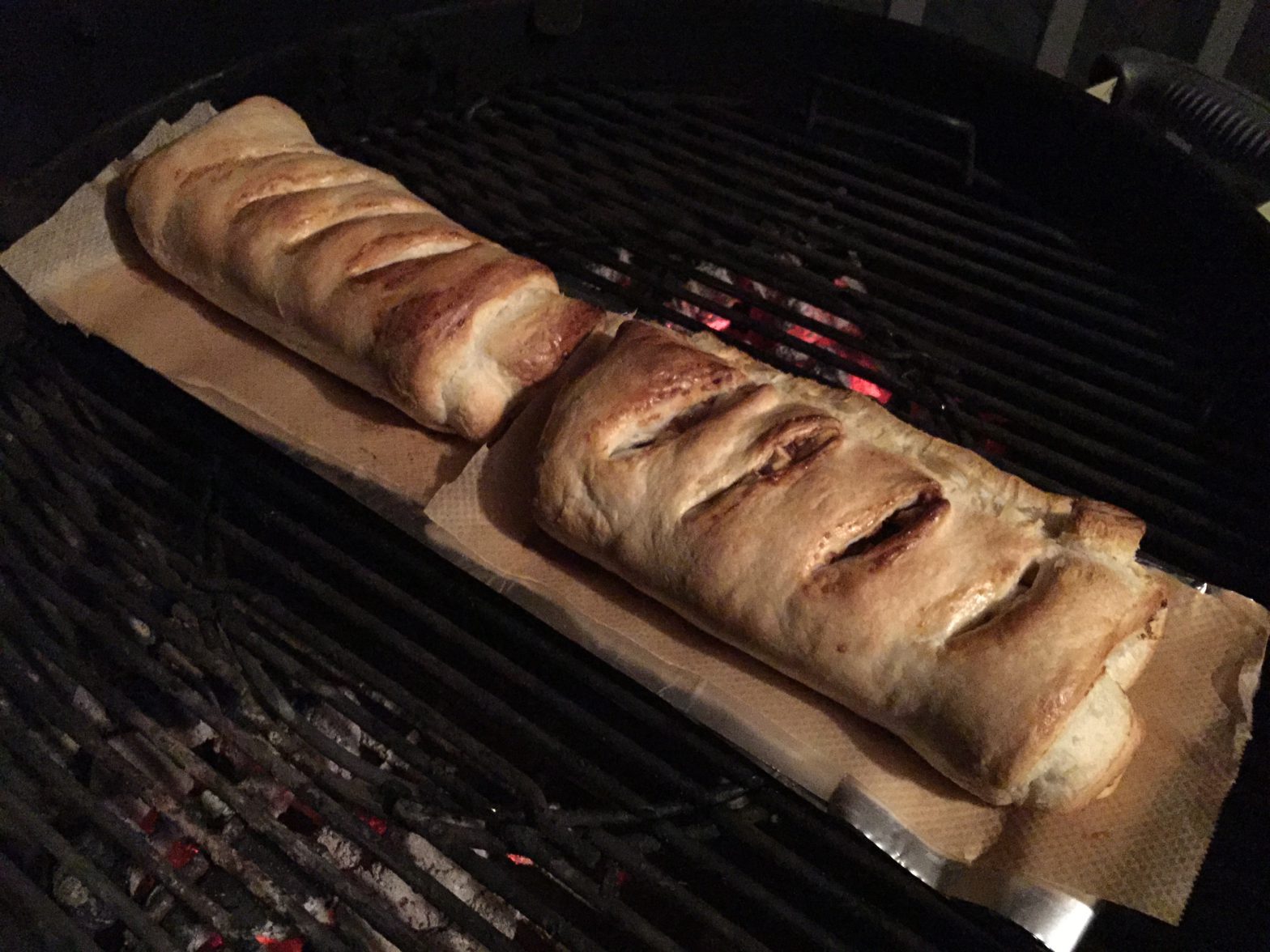 Heerlijke Appelstrudel op de BBQ