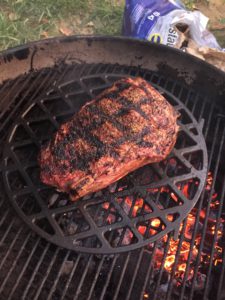 steak op de BBQ reverse sear