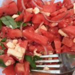 Meloen Feta salade Ottolenghi