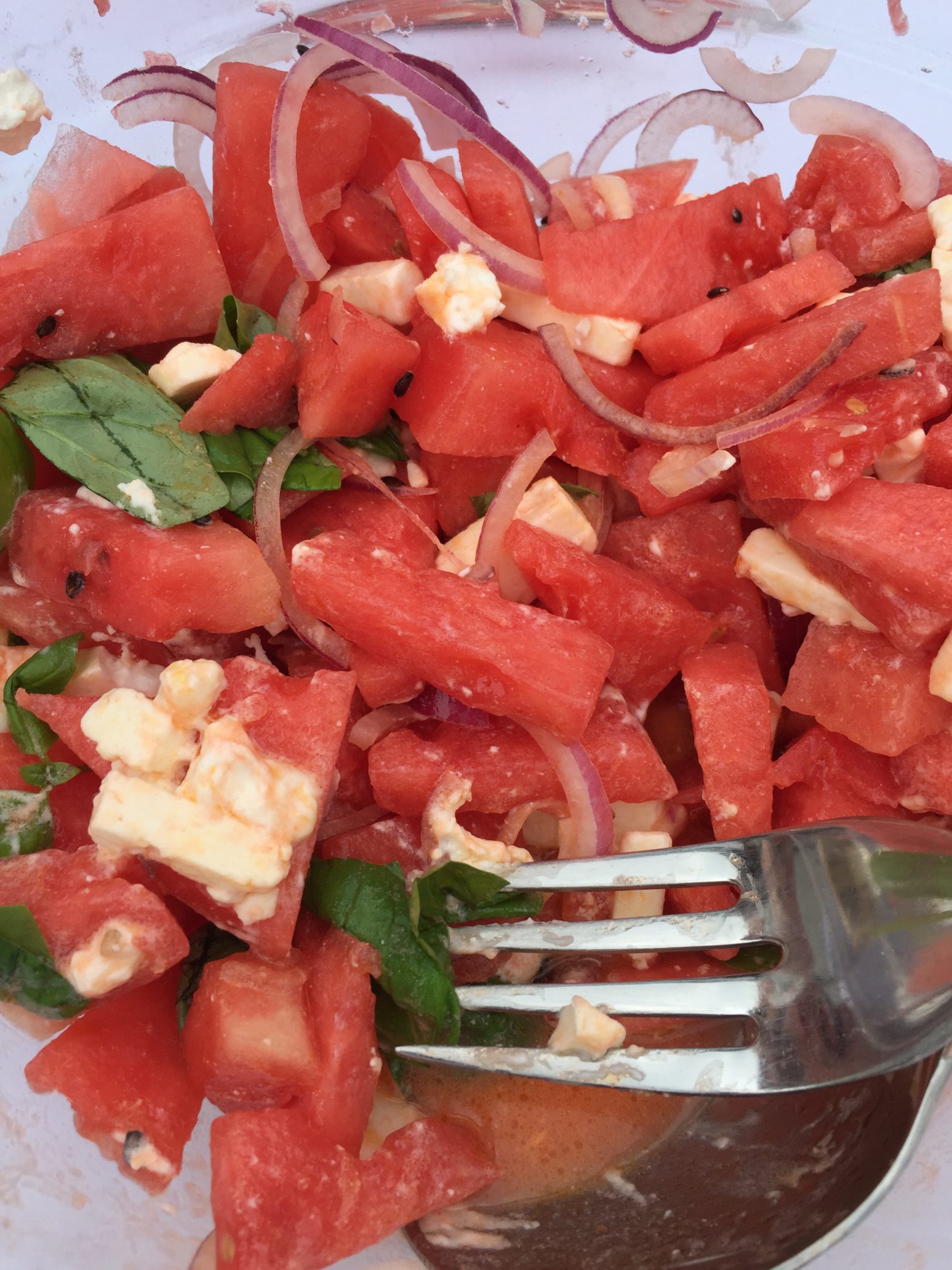 Meloen Feta Salade à la Ottolenghi