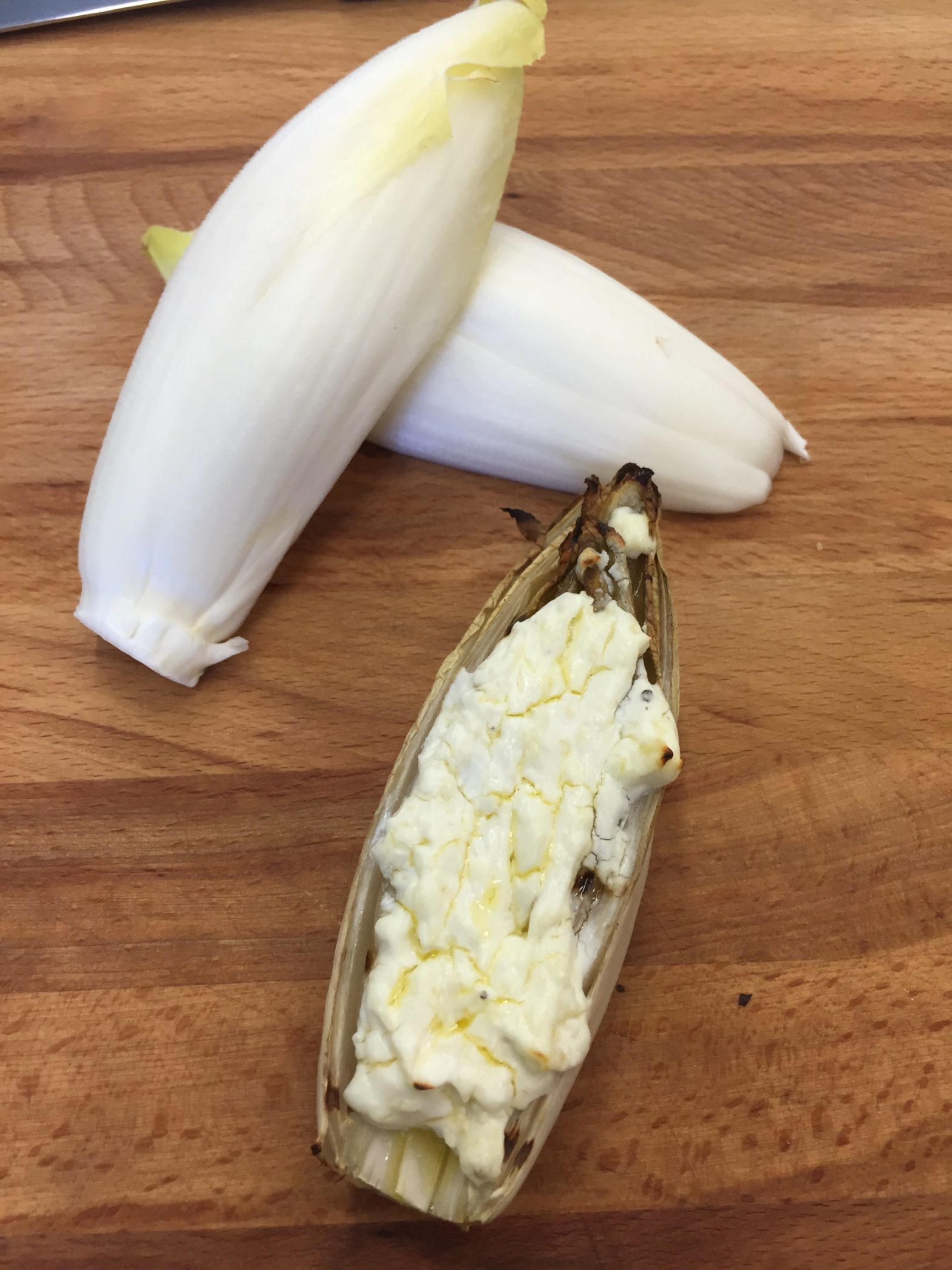 Witloof met Geitenkaas