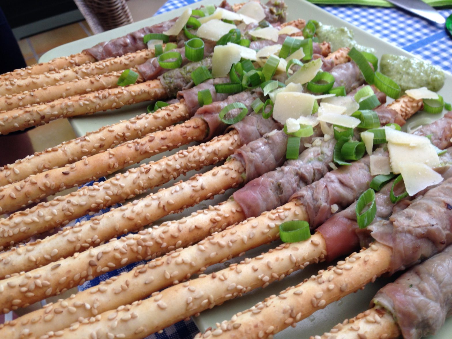 Carpaccio Sticks op de BBQ à la Pascale Naessens