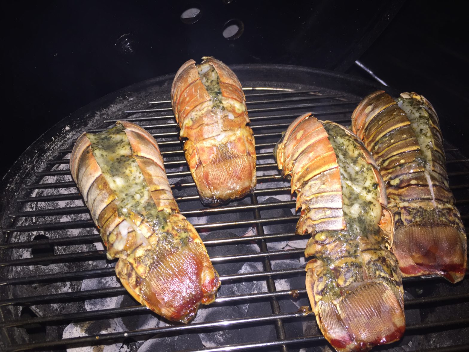 Lobster tails, feestelijk barbecuën