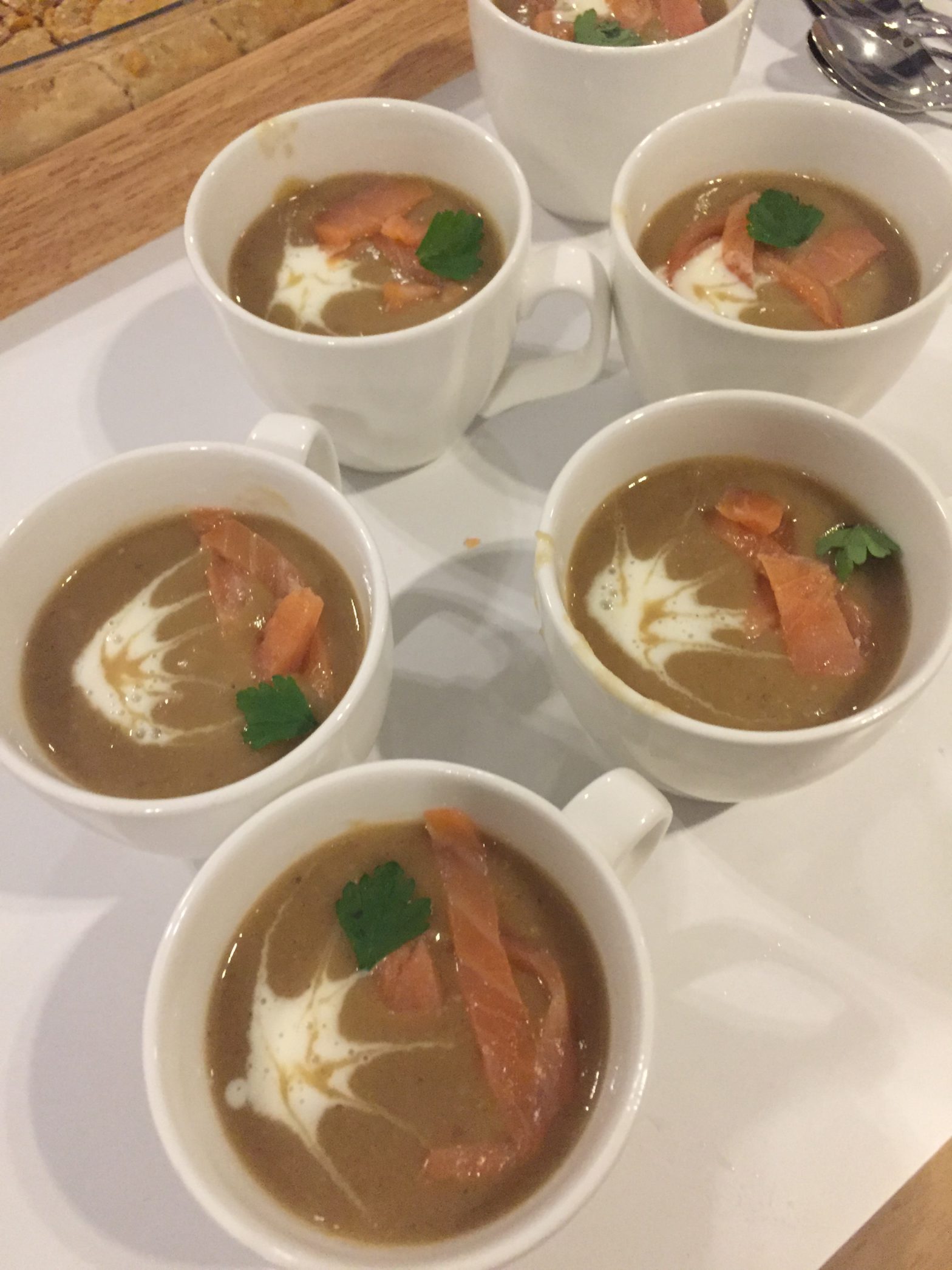 Gerookte Knolseldersoep à la Weber Grill Academy