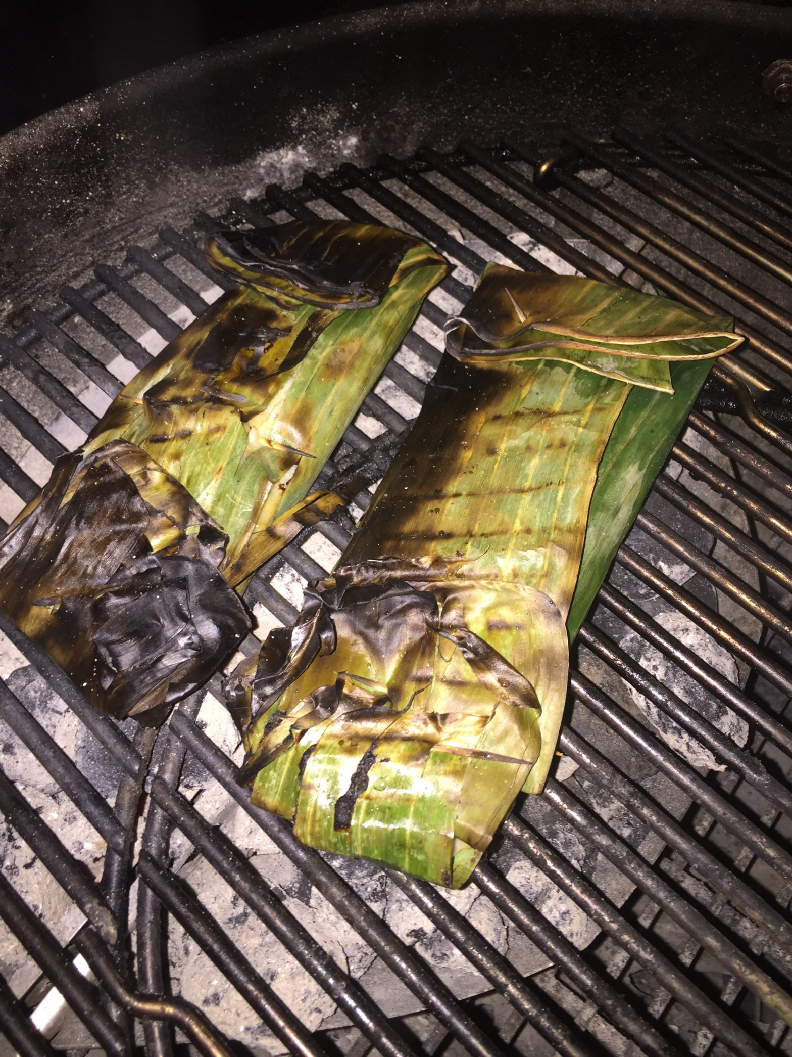 Koolvis Gestoomd in Bananenblad