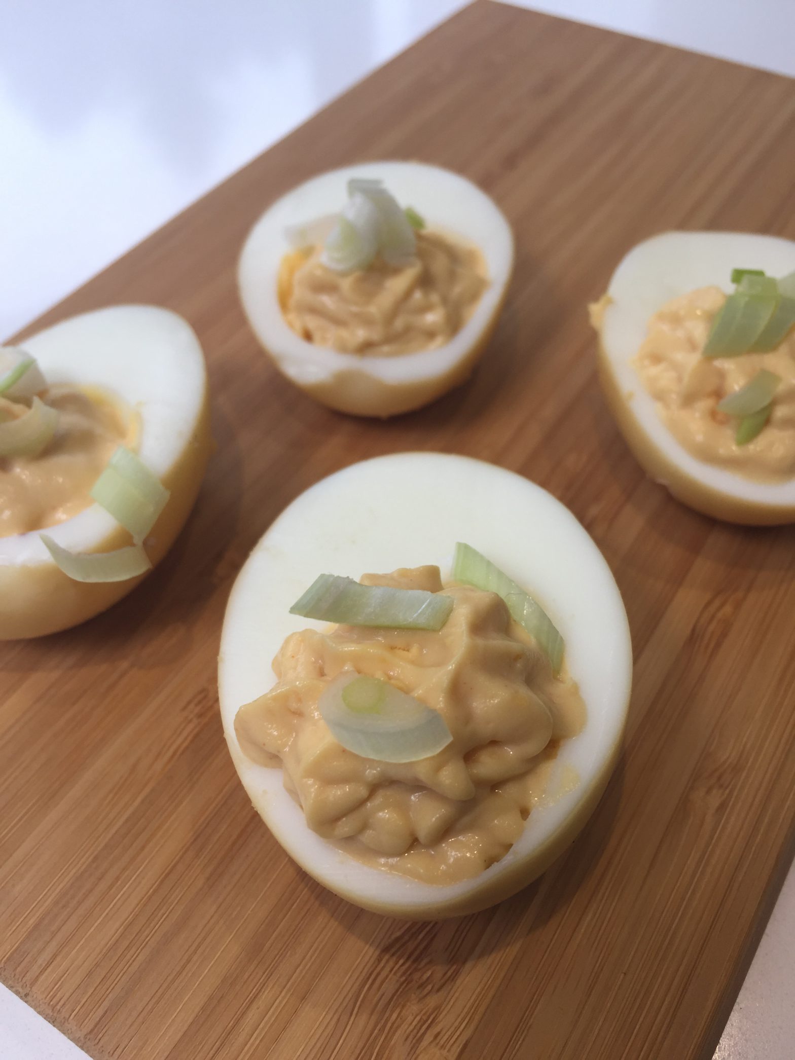 Smoked Deviled Eggs à la Steven Raichlen