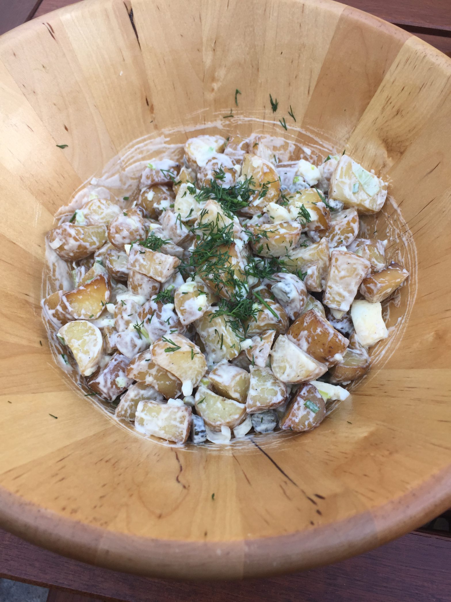 Gerookte Aardappelsalade