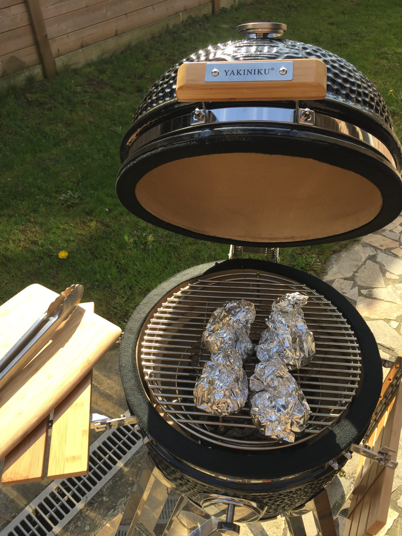 Cuberdons met vers fruit op de Yakiniku