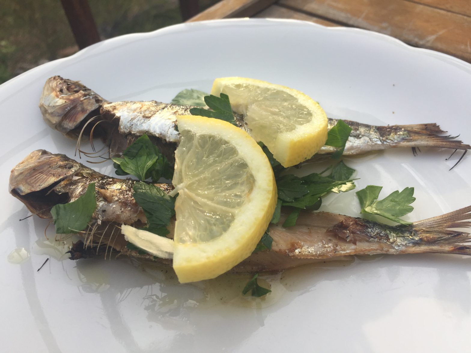 Zomerse Sardines op de BBQ