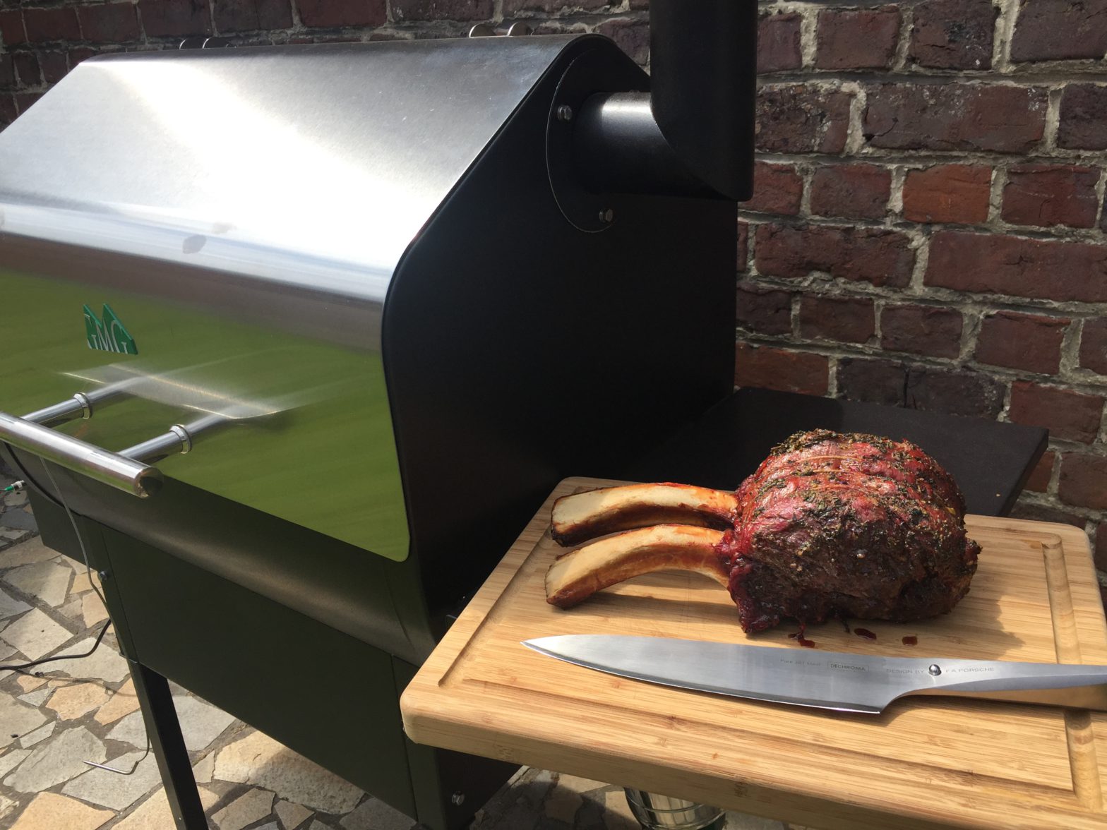 Steak op de BBQ 8: Low & Slow Rib Roast op de Green Mountain Pellet BBQ