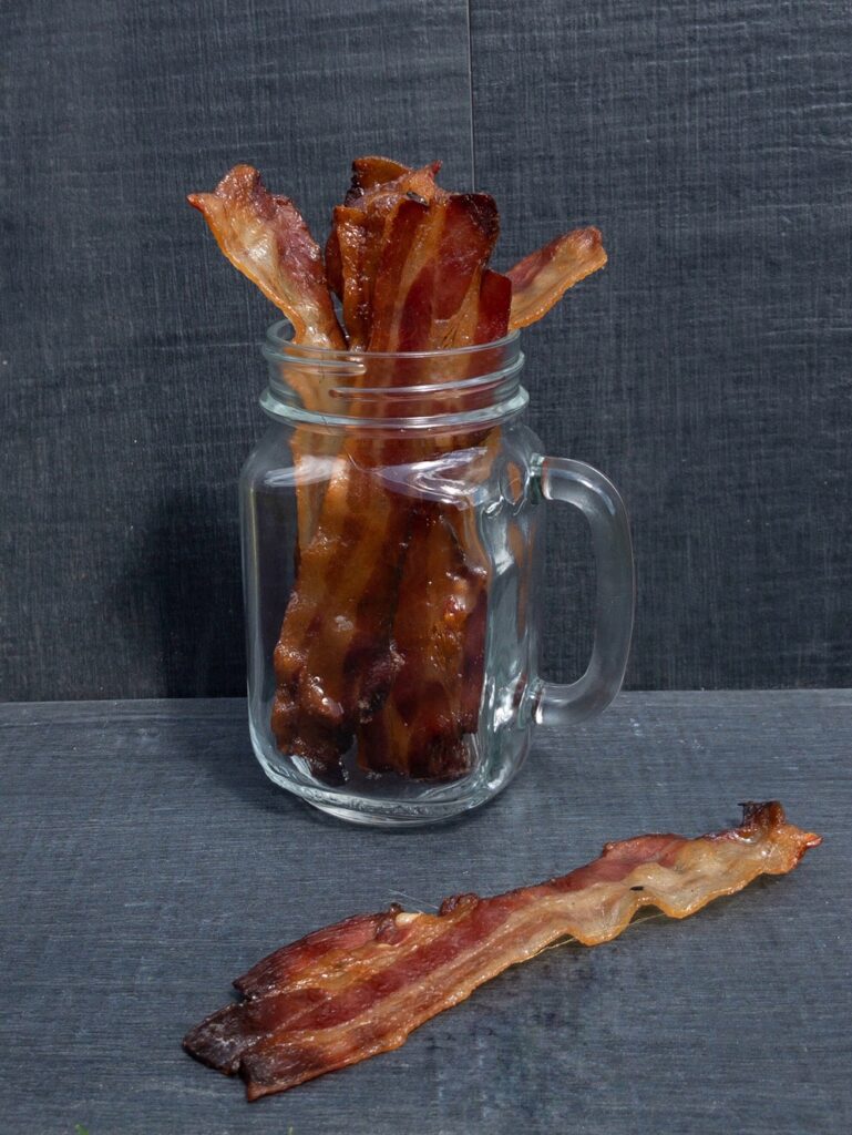 Candied bacon